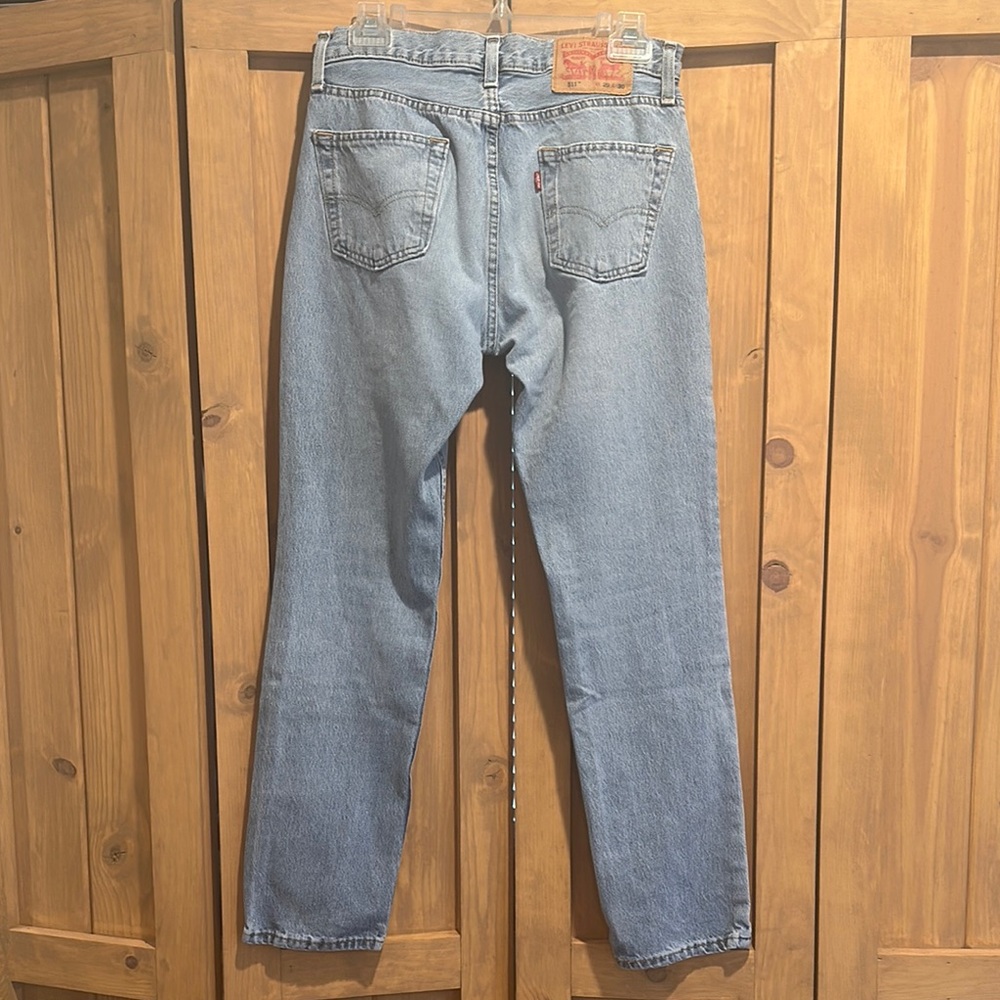 Levi's Blue Straight Leg Jeans Classic Style